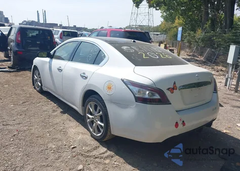 2014 Nissan Maxima 3.5 Sv z USA, uszkodzony, nr VIN 1N4AA5AP6EC905526